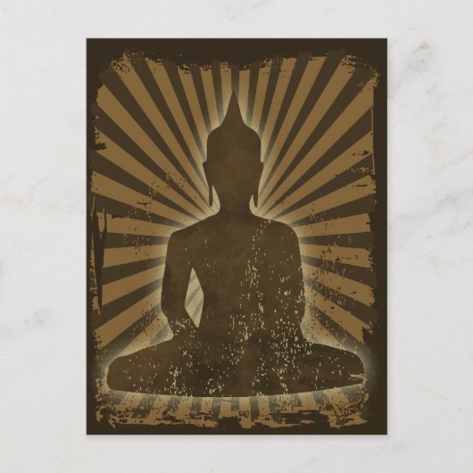Buddha Briefkaart (Voorkant)