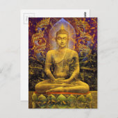 Buddha Briefkaart (Voorkant / Achterkant)