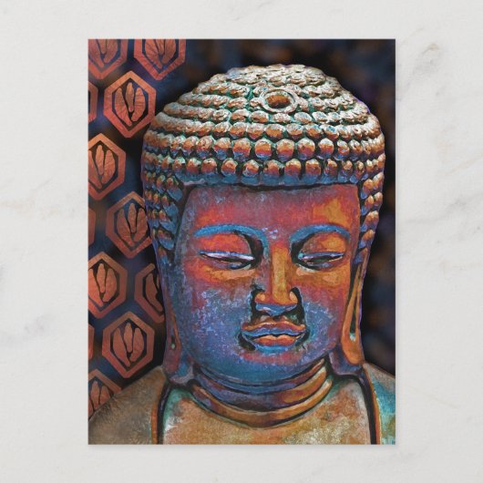 Buddha Briefkaart (Voorkant)