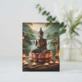 Buddha Briefkaart (Staand voorkant)