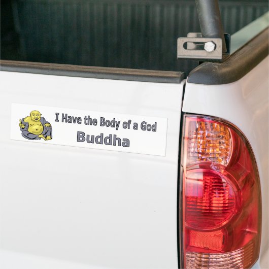 Buddha Bumpersticker (Op Truck)