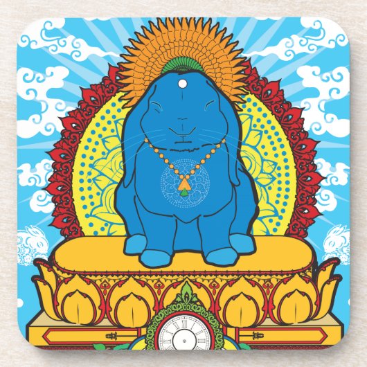 BUDDHA BUN DRANKJES ONDERZETTER (Voorkant)