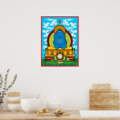 BUDDHA BUN POSTER (Keuken)