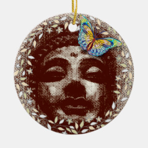 Buddha Butterfly-ornament Keramisch Ornament
