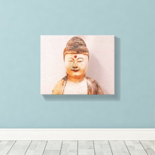 Buddha Canvas Afdruk (Insitu (Houten vloer))