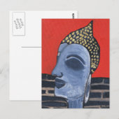 buddha Carte postale (Devant / Derrière)