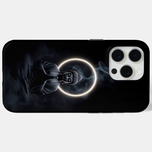Buddha Case-Mate iPhone Case (Achterkant (horizontaal))