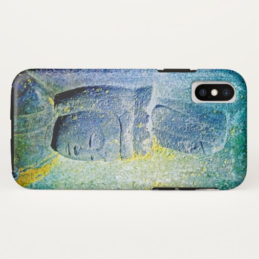 Buddha Case-Mate iPhone Case (Achterkant (horizontaal))