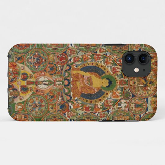 Buddha Case-Mate iPhone Case (Achterkant (horizontaal))