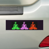 Buddha Collage Bumpersticker (Op auto)