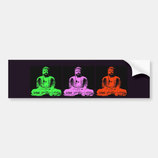 Buddha Collage Bumpersticker