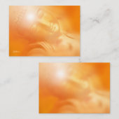 Buddha Daydreaming Healing Visitekaartje (Voorkant / Achterkant)