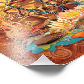 BUDDHA DE ENLIGHTEN ÉÉN FOTO AFDRUK (Hoek)