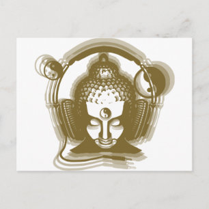 Buddha Deejay Briefkaart