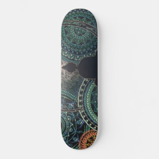 Buddha Dot Art Mandala, Spirituele kunst Skateboard