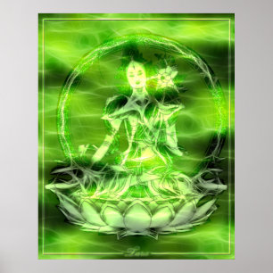 Buddha Energy 5 Tara Poster