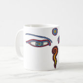 Buddha Eyes Koffiemok (Voorkant links)
