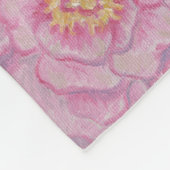 Buddha Flower fleece Deken (Hoek)