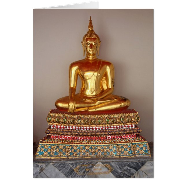 Buddha Gold Statue (Voorkant)