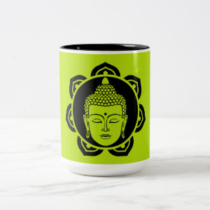 Buddha Huis en Wonen Tweekleurige Koffiemok
