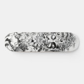 Buddha Japanse demon Lotus Palace Wave Skateboard (Horizontaal)