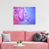 Buddha Kiss Canvas Afdruk (Insitu (Woonkamer))