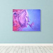Buddha Kiss Canvas Afdruk (Insitu (Houten vloer))