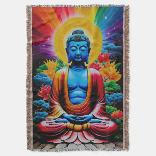 Buddha Lichtvolle Ontwaaking Deken
