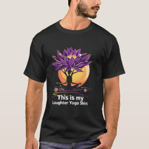 Buddha Liefhebber Lachende Meditatie Grappige Lach T-shirt