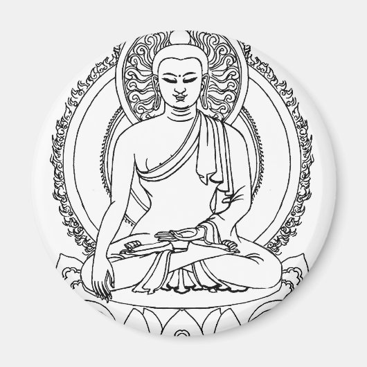 Buddha Magneet (Voorkant)