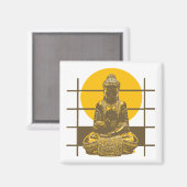 Buddha Magnet Magneet (Voorkant / Achterkant)