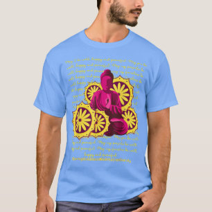 Buddha Mandala LovingKindness Metta Blessing Dharm T-shirt