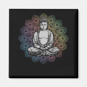 Buddha Mandala Yoga Spiritueel boeddhisme Magneet