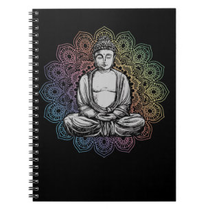 Buddha Mandala Yoga Spiritueel boeddhisme Notitieboek