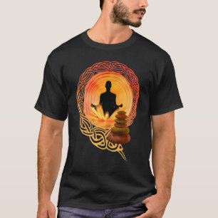 Buddha Meditatie Yoga Mode Kleding Outfit Bud T-shirt