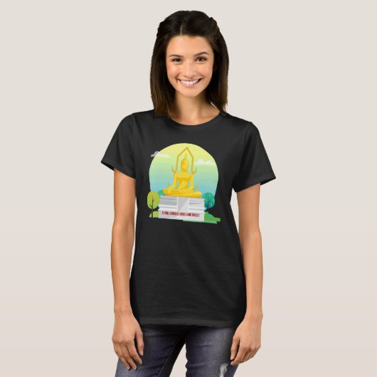 Buddha Mindfulness Buddhist Gautama Buddhism Lovin T-shirt (Voorkant volledig)