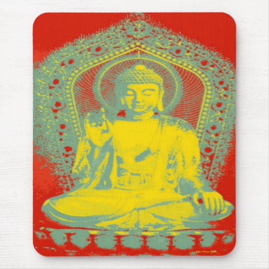 Buddha Mousepad Muismat (Voorkant)