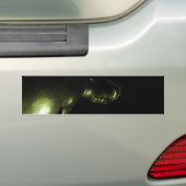 Buddha Nacht Bumpersticker (Op auto)