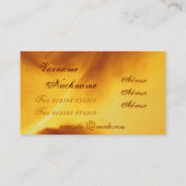 Buddha & Om Visitekaartje (Achterkant)