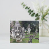 Buddha Park Briefkaart (Staand voorkant)