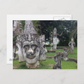 Buddha Park Briefkaart (Voorkant / Achterkant)