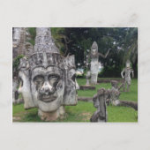 Buddha Park Briefkaart (Voorkant)