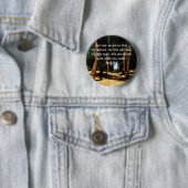 Buddha Path Quote Ronde Button 5,7 Cm (In situ)