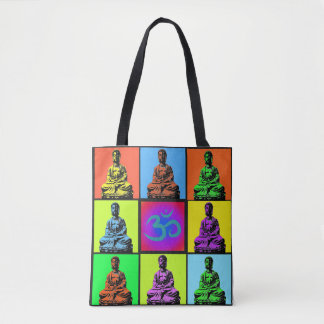 Buddha Pop Art Draagtas
