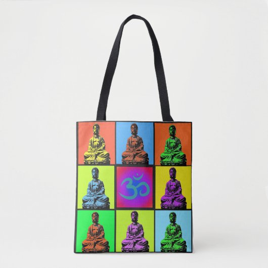 Buddha Pop Art Draagtas (Voorkant)