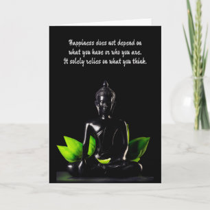 Buddha Quote 4 aanpasbaar wenskaart Kaart