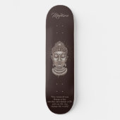 Buddha Quote aangepaste naam Skateboard (Voorkant)