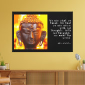 Buddha Quote Canvas Afdruk (Insitu (Woonkamer))