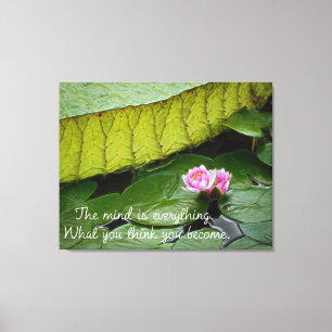 Buddha Quote Canvas Afdruk
