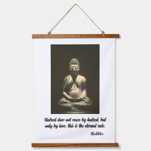 Buddha Quote Hangend Wandkleed